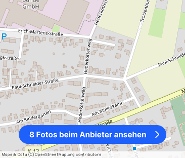 Kleine 2 Zimmer Singlewohnung mit kleiner Einbauküche und Balkon ! - Foto 1