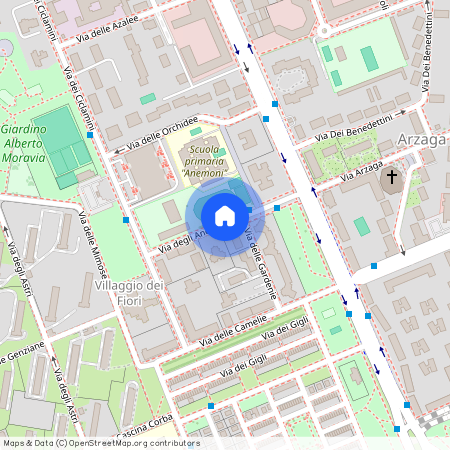 Via degli Anemoni, Milan, Lombardy 20147