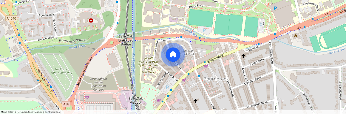 north road, selly oak, birmingham, b29 6aw