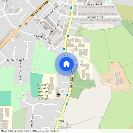 Oldham Road, Shaw, Oldham, OL2