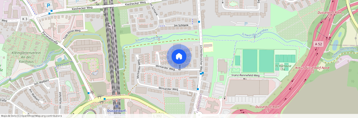 Mintarder Weg 30, 40472 Düsseldorf OT Unterrath