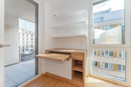 Erstbezug! Nähe U6/U4! Sonnige 2-Zimmer-Wohnung mit Loggia zu vermieten! - Photo 2