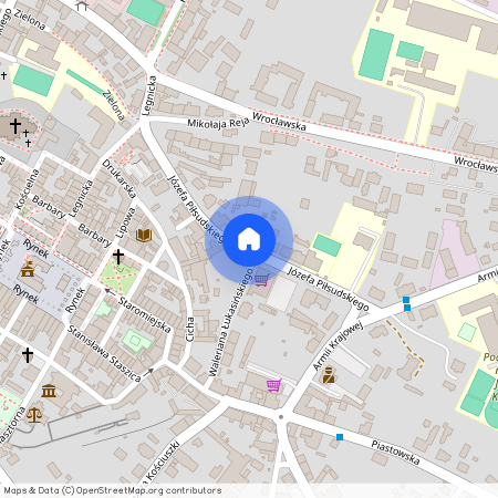 ul. Józefa Piłsudskiego, Jawor, jaworski, dolnośląskie