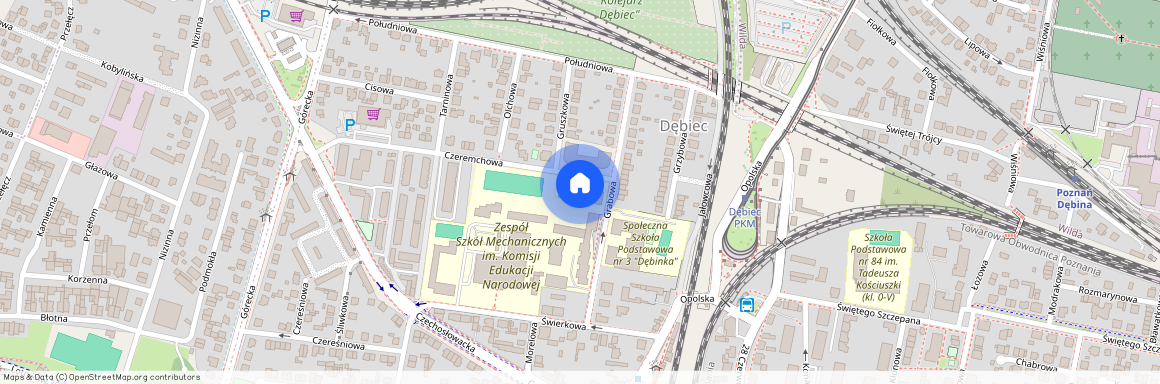 ul. Czeremchowa 32, Dębiec, Wilda, Poznań, wielkopolskie