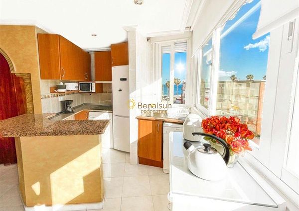 For rent MID SEASON 01/09/2024-30/06/25 Nice studio with side sea views a few meters from the beach in Benalmadena