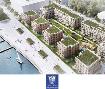 Traum-Familienwohnung an der Elbe im Erstbezug! Eigener Garten, gro... - Foto 1
