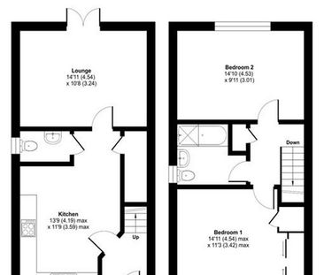 2 bedroom semi-detached house to rent - Photo 2