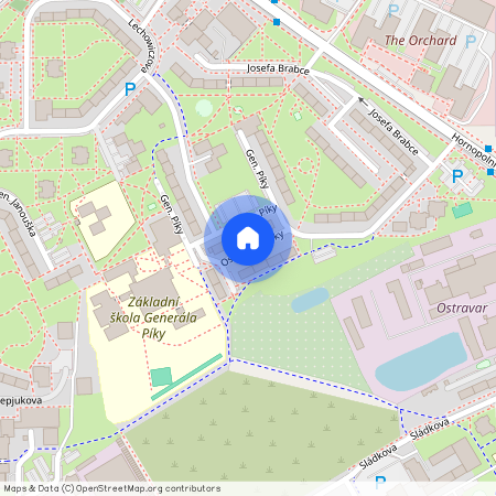 Oskara Motyky, Ostrava
