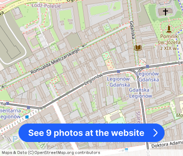 Studio z antresolą na Polesiu, ul. Legionów 69 - Photo 1