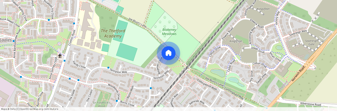 Betjeman Close, Thetford