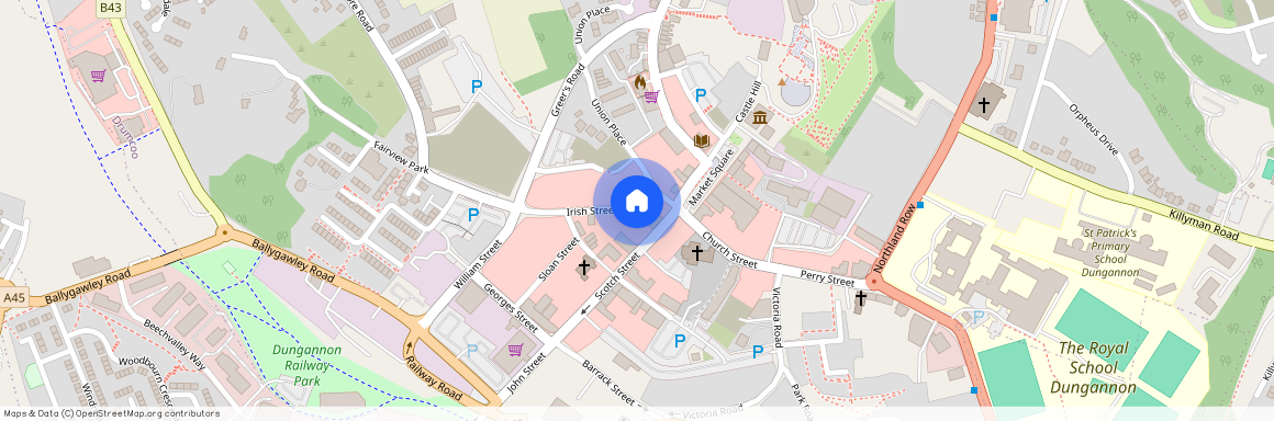 Flat 2, 8-10 Irish Street, Dungannon, BT70, 1JW