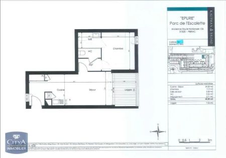 Appartement à louer 2 pièces 44.38m² - Photo 3