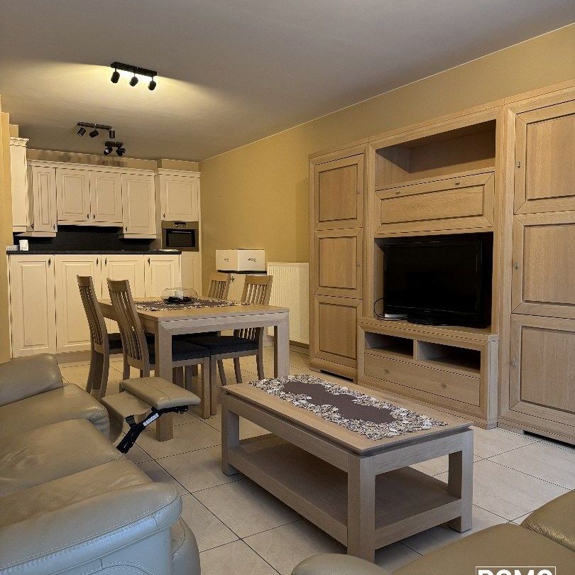 Ruim gemeubeld 2-slaapkamer appartement met terras op benedenverdieping in Halen - Photo 1