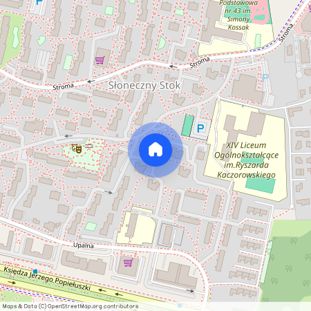 ul. Upalna, Słoneczny Stok, Białystok, podlaskie