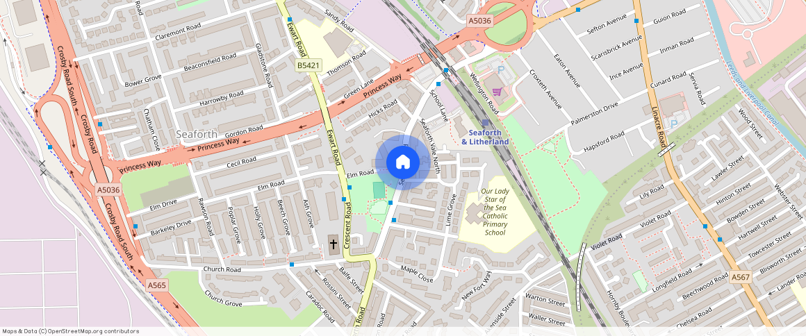 Seaforth Road, Liverpool, L21