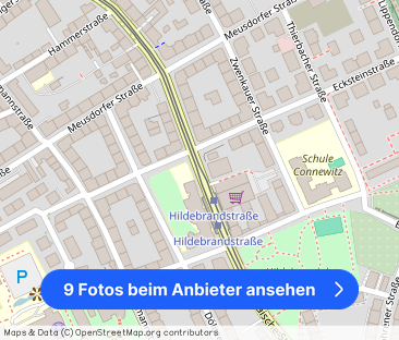 Moderne Etagenwohnung zur Miete mit Balkon in Leipzig Südvorstadt -... - Foto 1