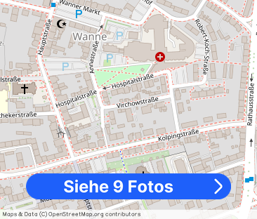 1-Zimmer-Wohnung in Herne-Wanne-Mitte mieten - Foto 1