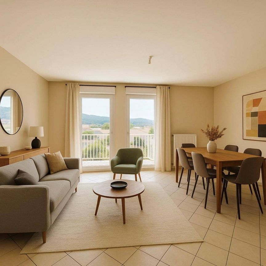 Location appartement 3 pièces 66 m² à Ampuis (69420) 4 - Photo 1