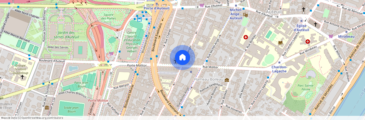 Auteuil Sud, Paris 16Ème