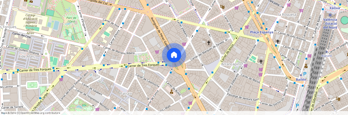 Avinguda de Pérez Galdós, Valencia, Valencian Community 46018