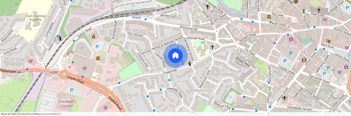 Stratton Terrace, Truro, Cornwall, TR1 3EW