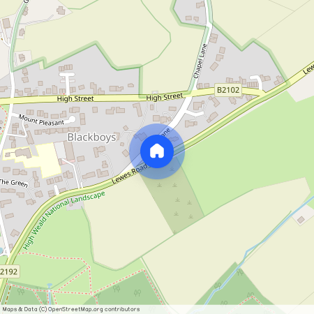 Lewes Road, Uckfield, Blackboys