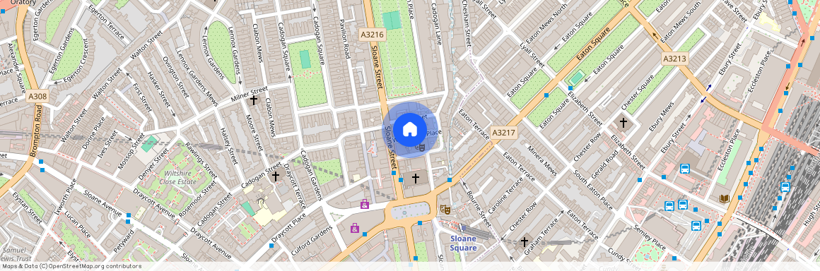 Wilbraham Place, Sloane Square, London, SW1X
