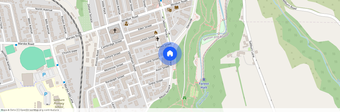 Albion Terrace, Saltburn-By-The-Sea