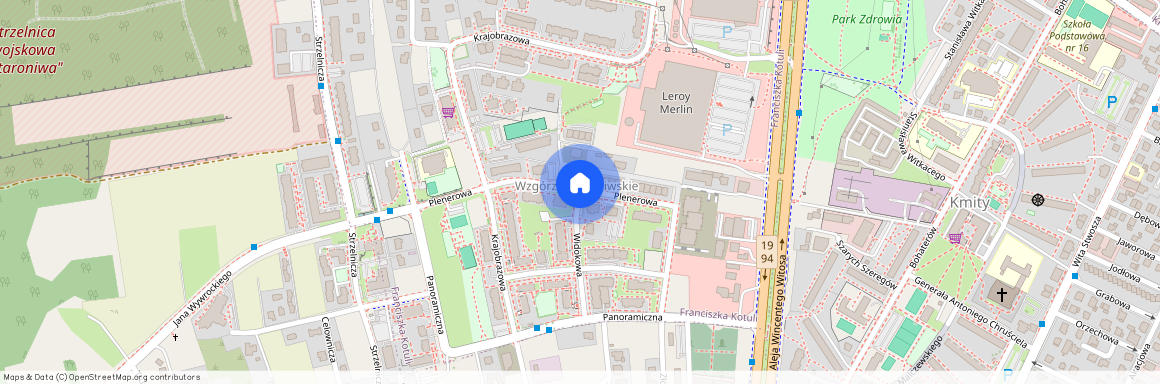 ul. Widokowa, Franciszka Kotuli, Rzeszów, podkarpackie