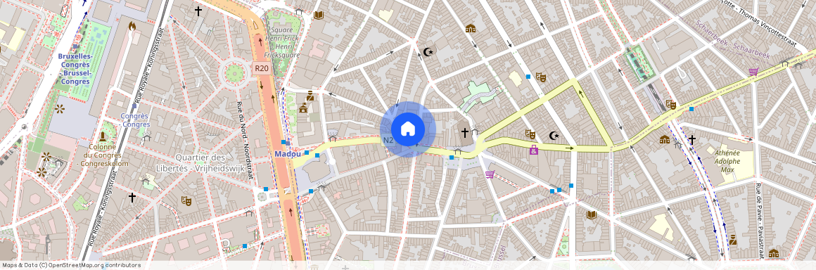 Rue Saxe-Cobourg, 4, 1210, Saint-Josse-Ten-Noode