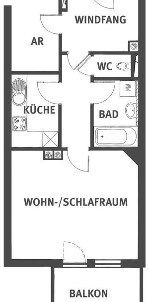 Geförderte Garconniere in Bruck! - Foto 2