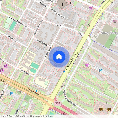 ul. Warszawska, Szydłówek, Kielce, świętokrzyskie