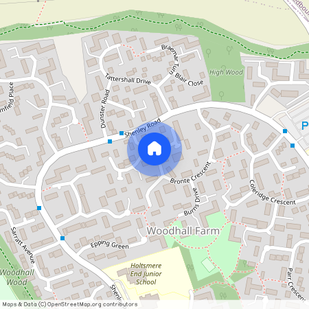 Bronte Crescent, Hemel Hempstead, Hertfordshire, HP2
