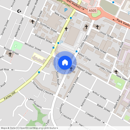 Large 1 bed flat with balcony in Windsor Court, Luton