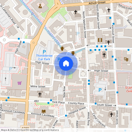 St Peters Place, High Street, Perth, PH1