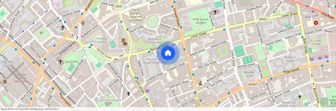 CYRUS Street, London EC1V