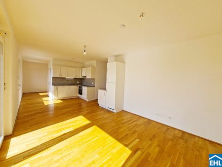 WOHNQUARTIER WILDGARTEN – 3-Zimmerwohnung mit Balkon direkt am Rosenhügel - Photo 4