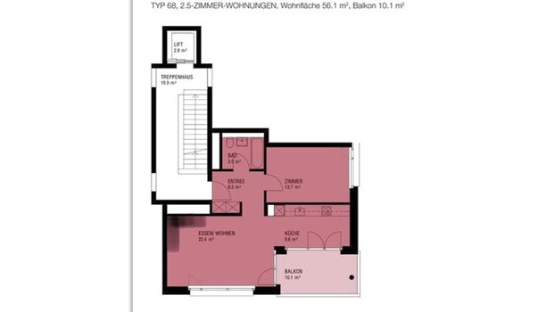 2½ Zimmer-Wohnung in Zürich - Kreis 12, möbliert, auf Zeit - Foto 1