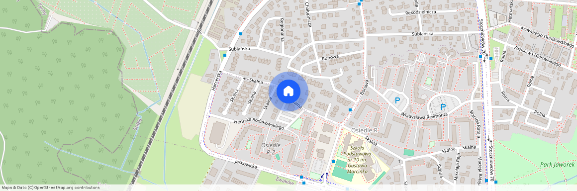 ul. Skalna, Osiedle Regina, Tychy, śląskie