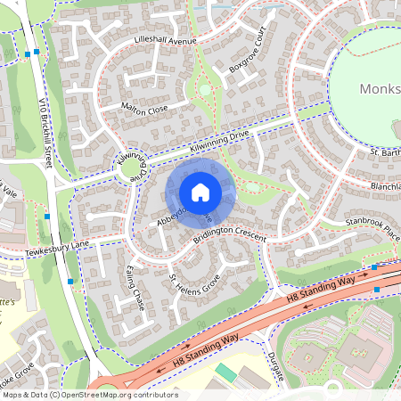 Abbeydore Grove, Milton Keynes