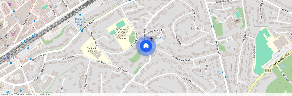 Pembroke Road, Woking, Surrey, GU22