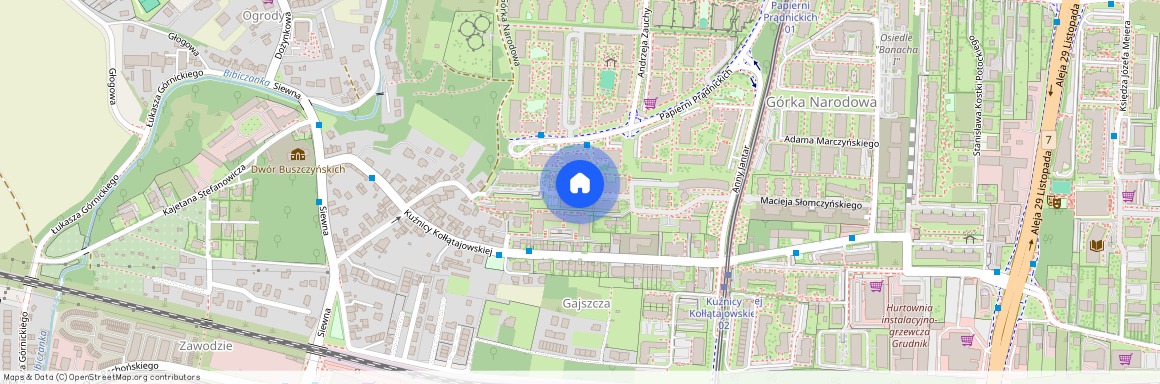 ul. Macieja Słomczyńskiego, Górka Narodowa, Prądnik Biały, Kraków, małopolskie