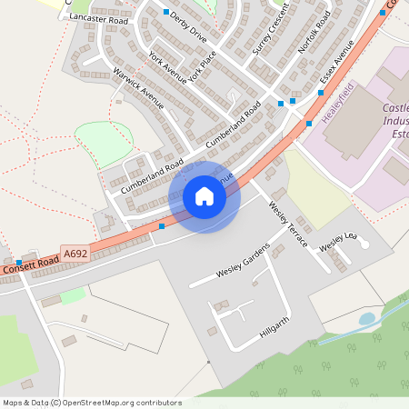 Park Terrace, Castleside, Consett, DH8 9QF