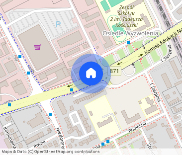 Mieszkanie, 5 pokoi, balkon, winda, 4 piętro ul. KEN - Фото 1