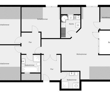 Geräumige 4-Zimmer-Dachgeschosswohnung in Schöneck-Oberdorfelden - Photo 1