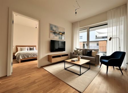 Hochwertige 2-Zimmer Wohnung mit Balkon | Nähe SCS - Foto 2