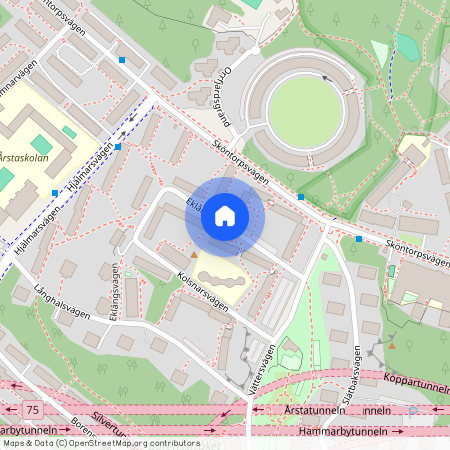 Eklångsvägen, Årsta