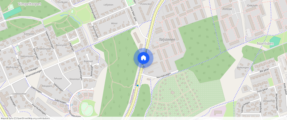 Norrlidsvägen, Kalmar