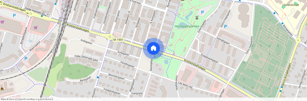 Åkaregatan, Hässleholm