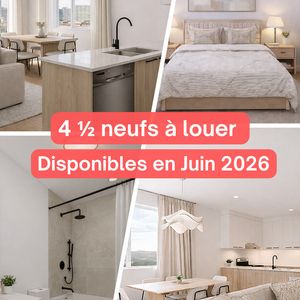 4 1/2 Neufs à Louer - Deux-Montagnes - Photo 3